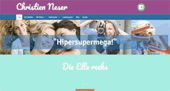 Desktop Screenshot of christienneser.com